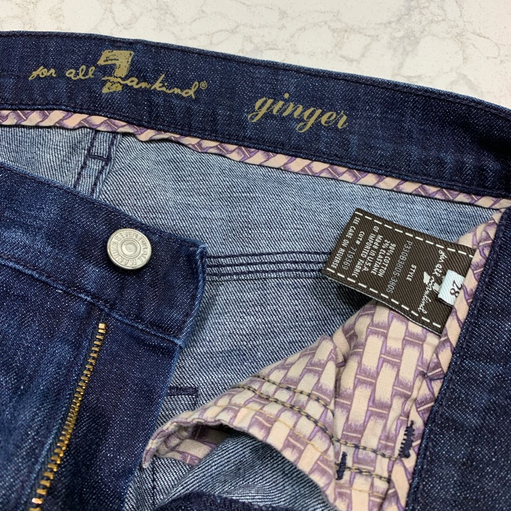 7 For all Mankind Ginger Jeans